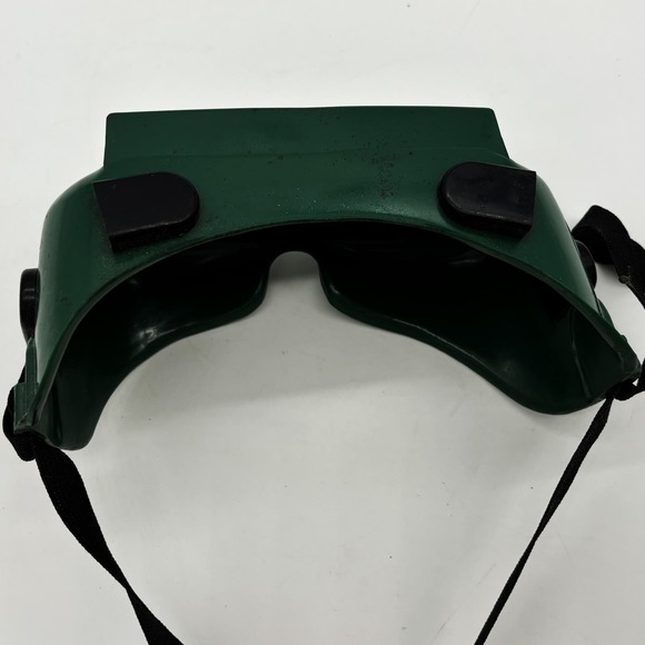 Vtg North Cyclops II Welding Goggles Green Flexible Head Band Safety Eye Plasma - Picture 4 of 6